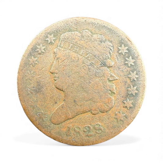 1828 Half Cent w/13 Stars