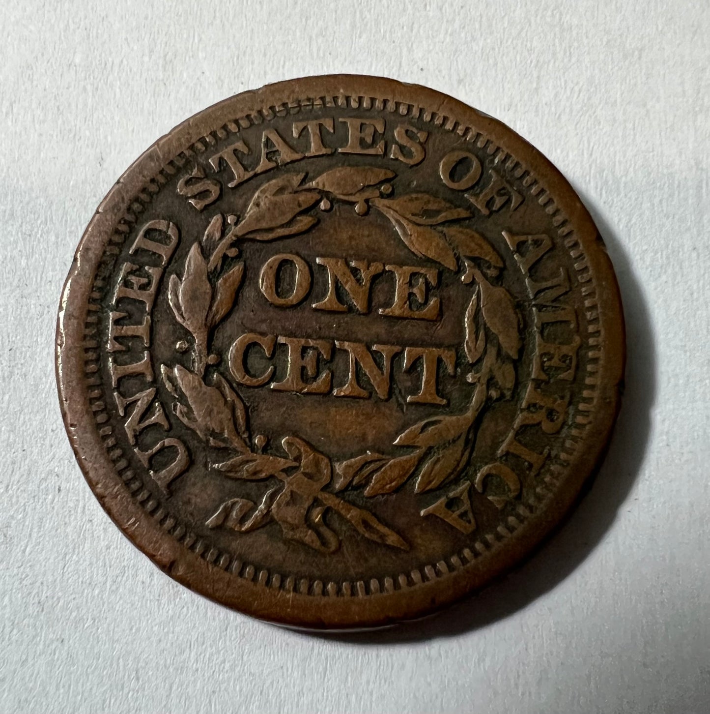1851 Large Cent VF-20