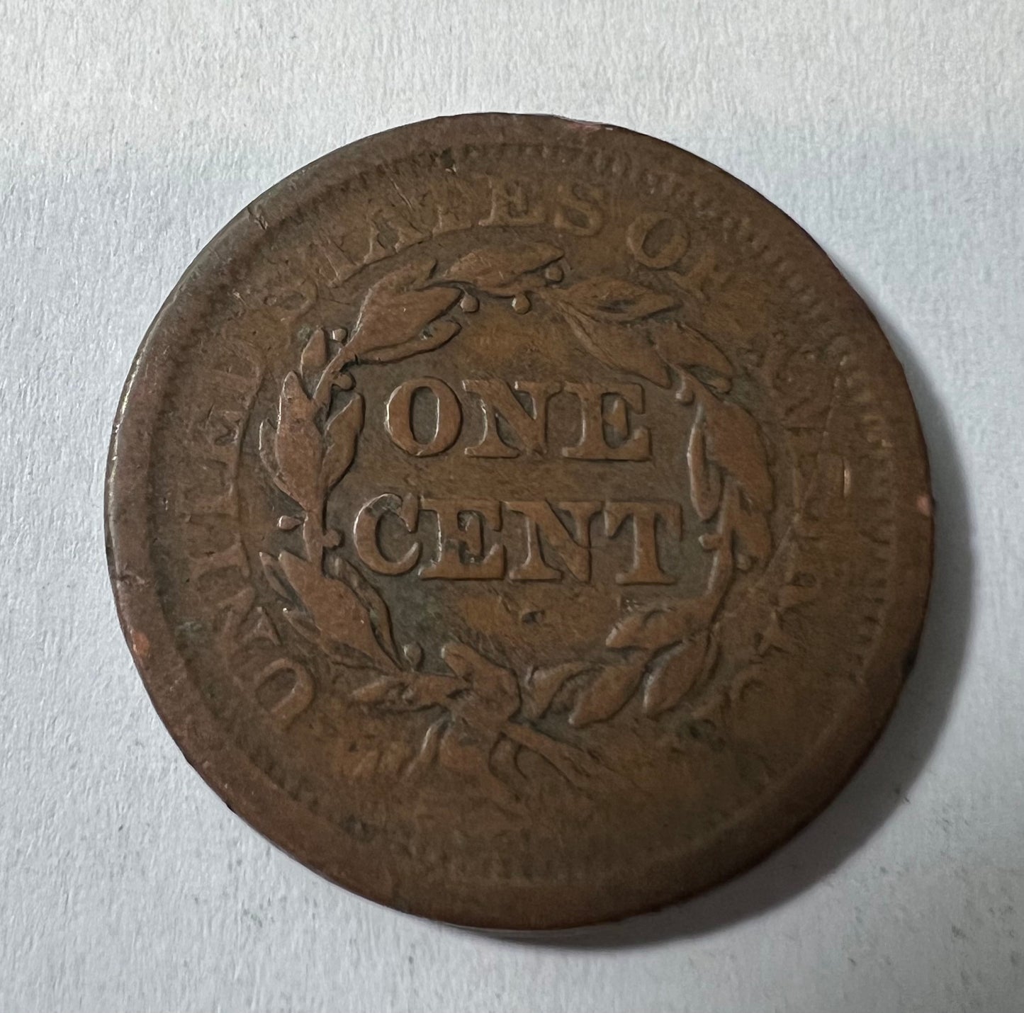 1851 Large Cent VF-20
