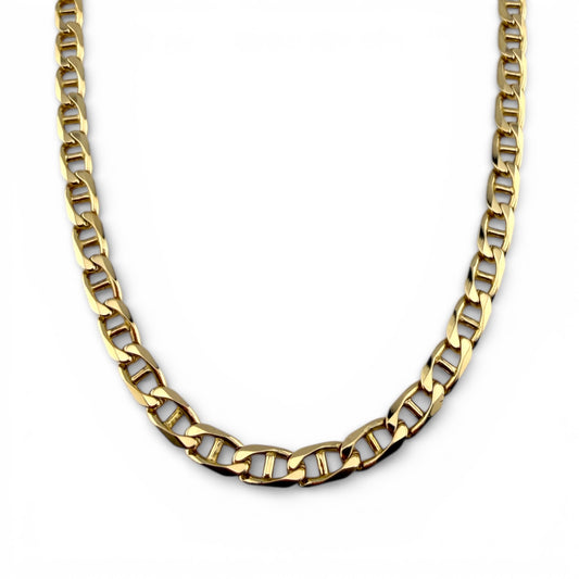 Yellow 14K 20” Anchor Chain