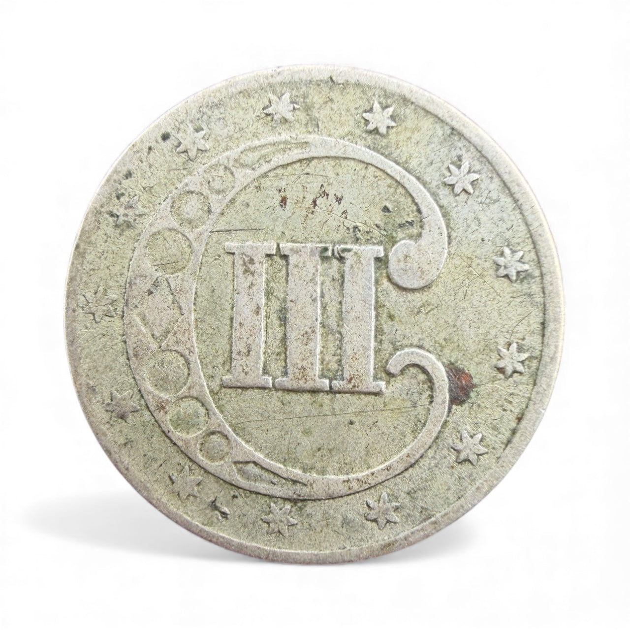1853 3 Cents