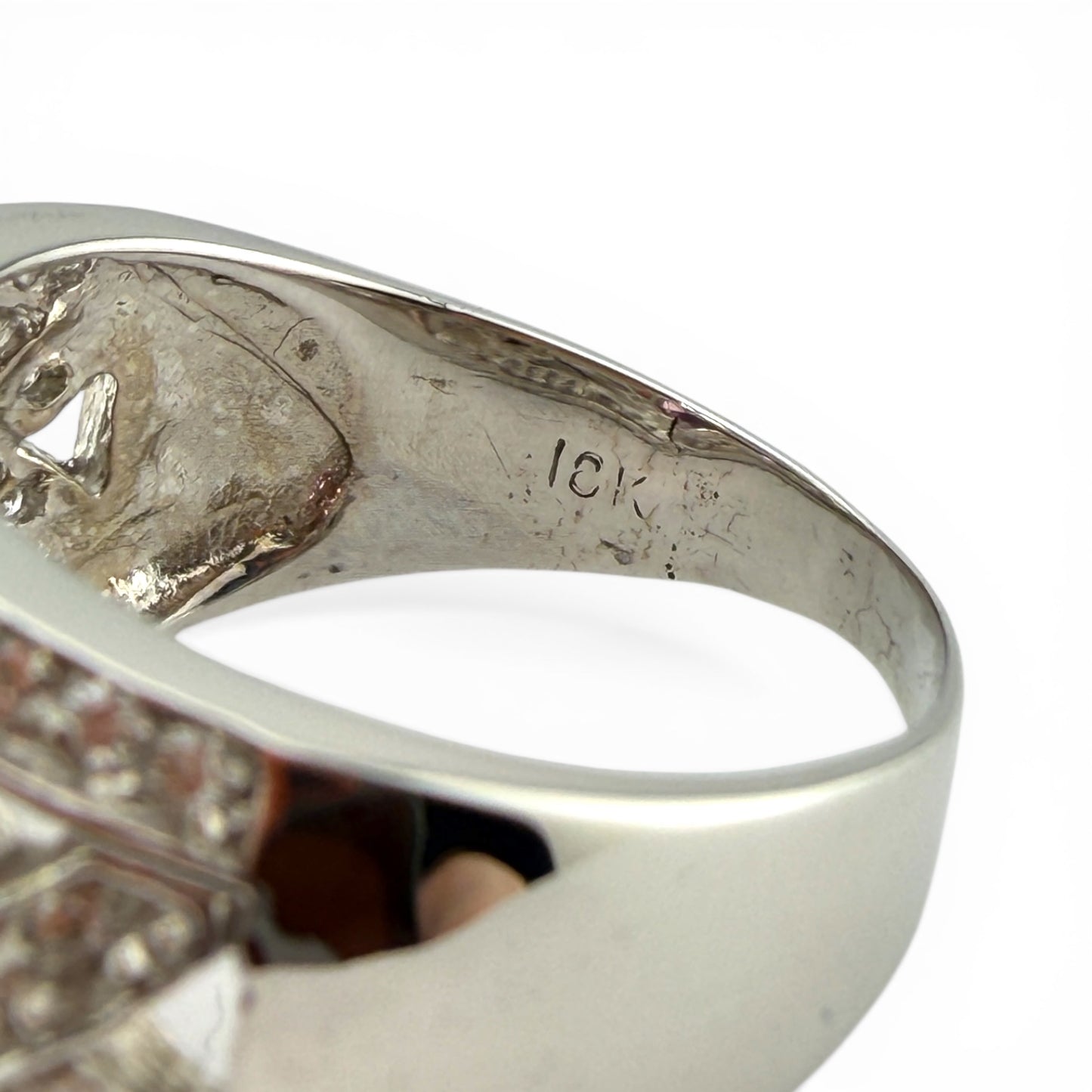 W18K Tourmaline & .50CTW Diamond Ring