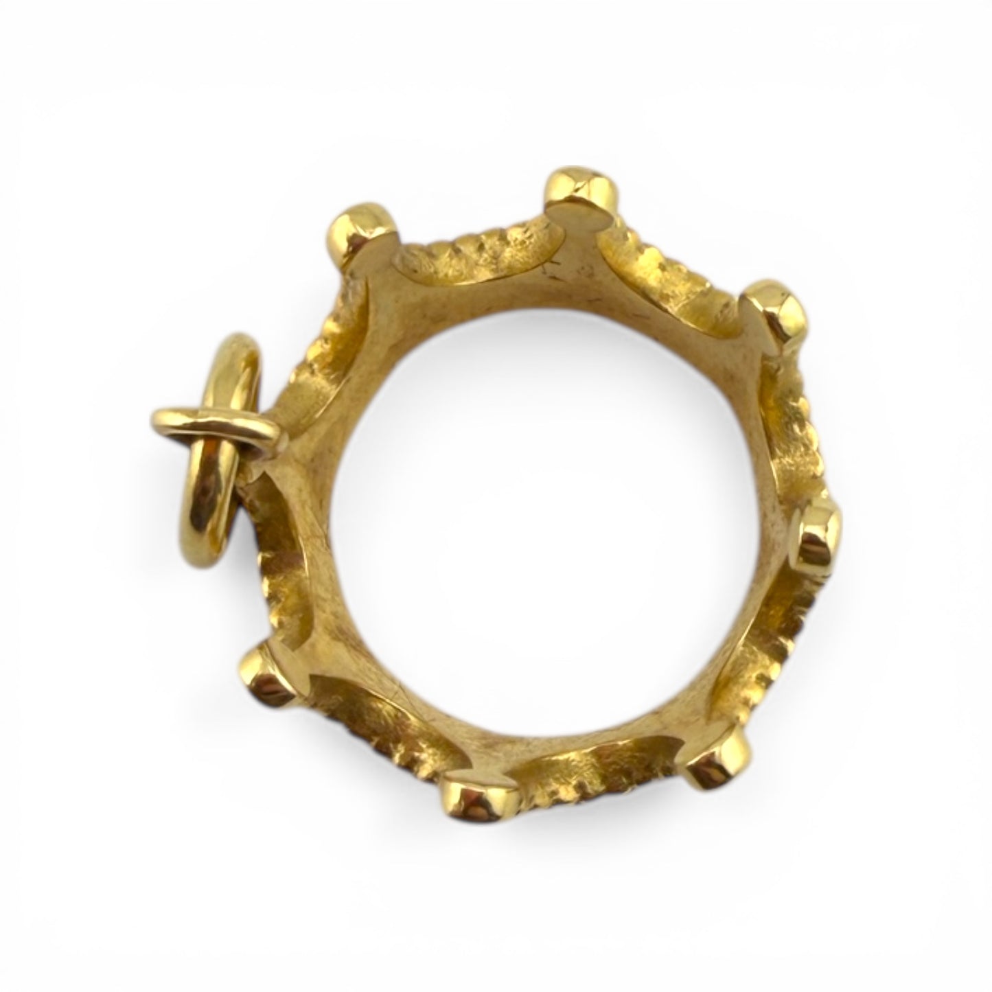 Yellow 18K Tiffany & Co. Crown Pendant