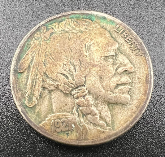 1921 S Buffalo Nickel VF-20