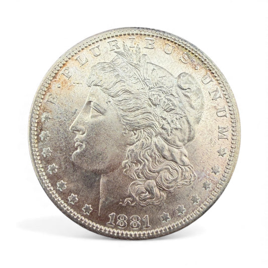 1881 S Morgan Silver Dollar