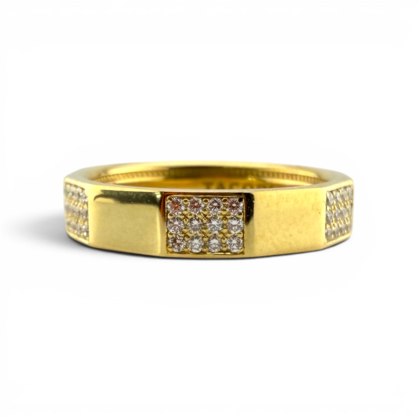 Tacori Yellow 18K Gold .36CTW Diamond Band