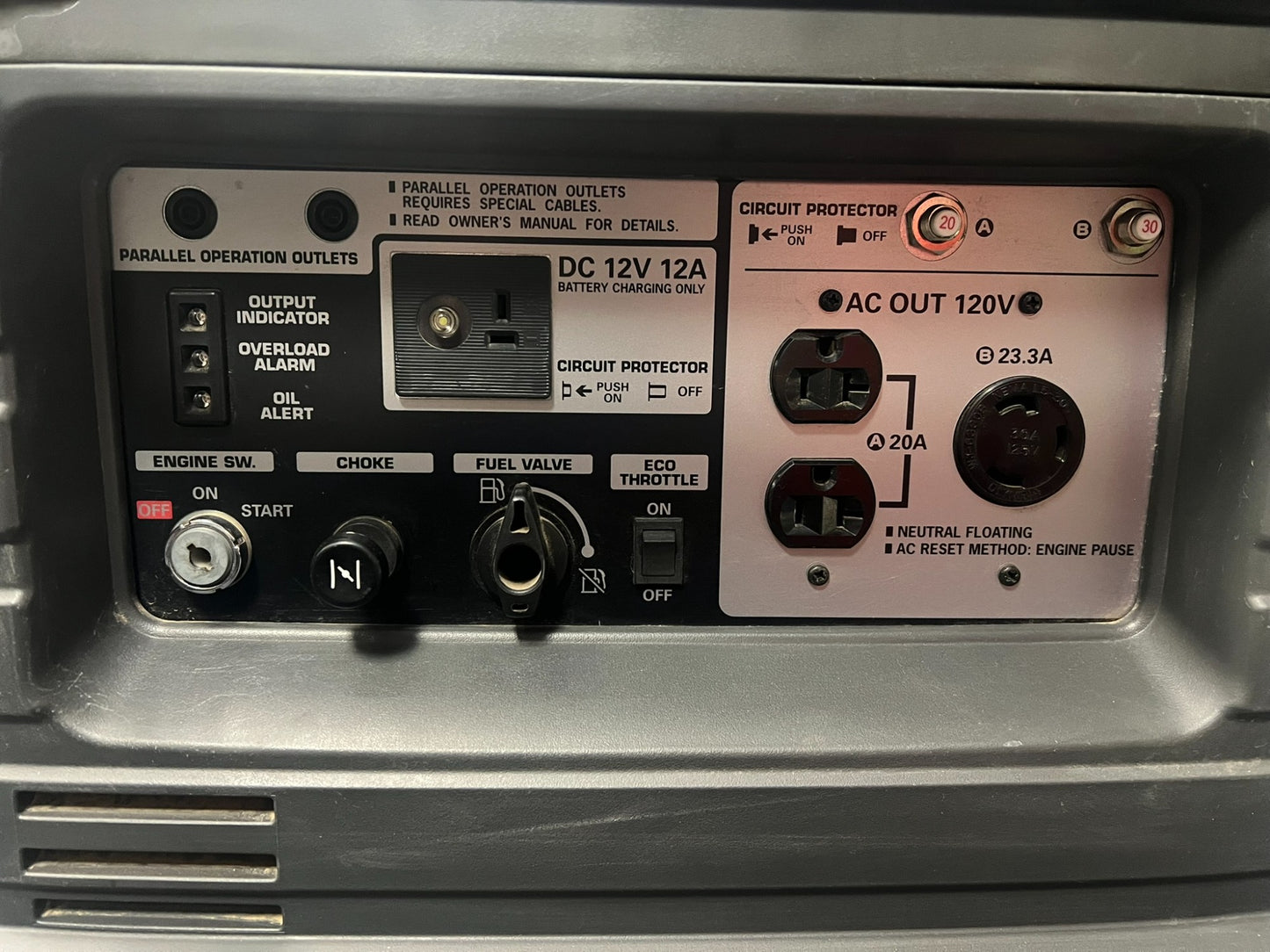 Honda Generator EU 3000is